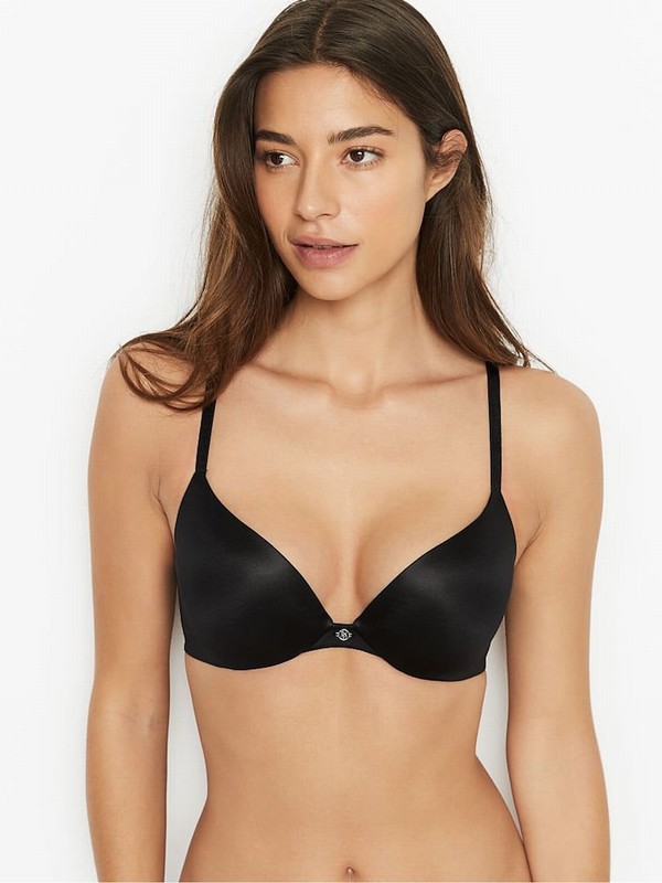 Black Victoria Secret Obsessed Push Up Bras | WTXOS2146