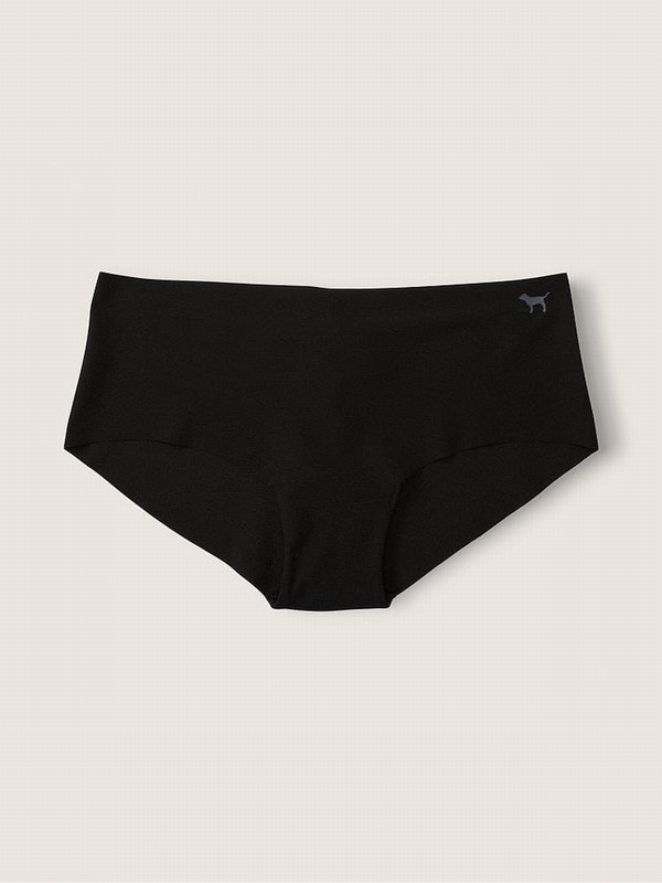 Black Victoria Secret Pure Hipster Smooth No Show Underwear | YHDZS5927