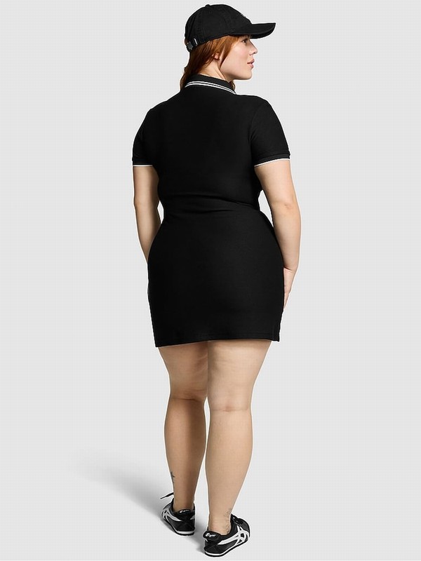 Black Victoria Secret Pure Polo Dress | JKQIW4103