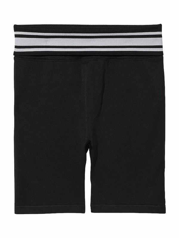 Black Victoria Secret Pure Seamless Cycling Shorts | GPHWU9571