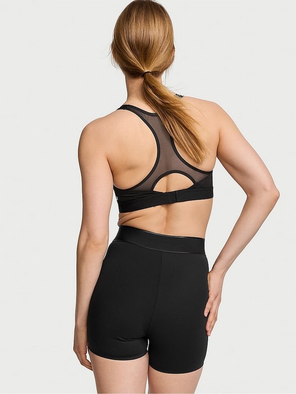 Black Victoria Secret Pure VS Elevate 3'' Cycling Shorts | BTFHD0524