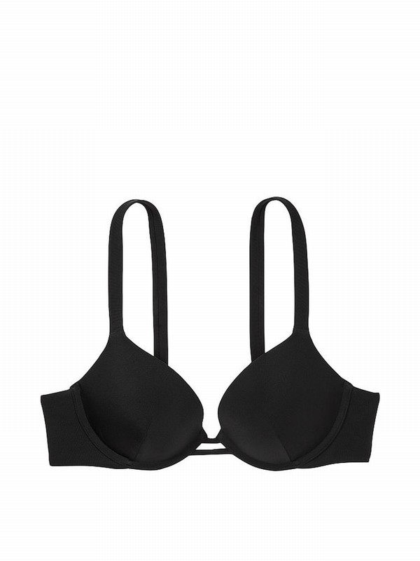 Black Victoria Secret Push Up Bikini Top | BKXPD4086