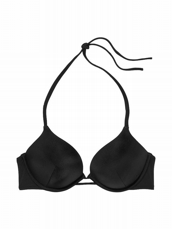 Black Victoria Secret Push Up Bikini Top | RZUJA8073