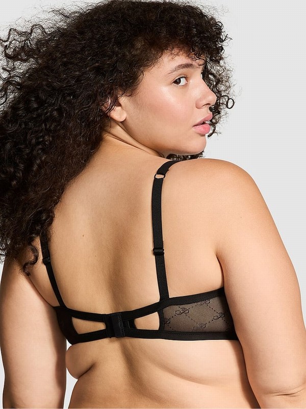 Black Victoria Secret Push Up Bras | NOFZU9872