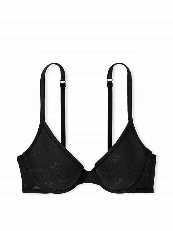 Black Victoria Secret Push Up Bras | NOFZU9872