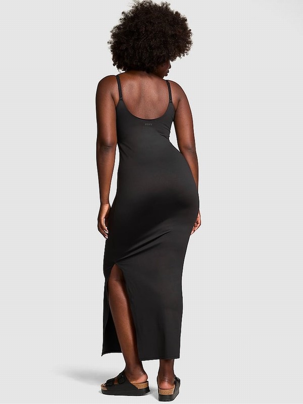 Black Victoria Secret Relay Maxi Dress | XLFWS1283