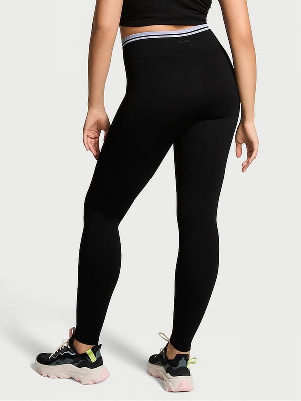 Black Victoria Secret Seamless Leggings | YFAQI5306