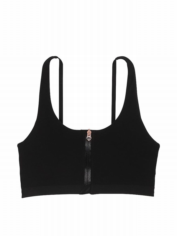 Black Victoria Secret Seamless Mastectomy Bras | LIOFA9385