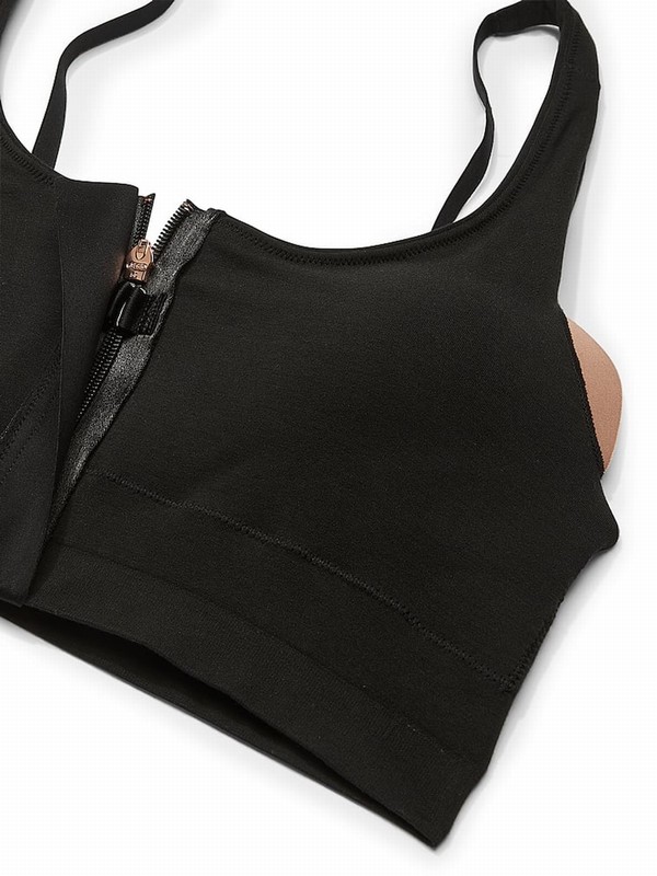 Black Victoria Secret Seamless Mastectomy Bras | LIOFA9385