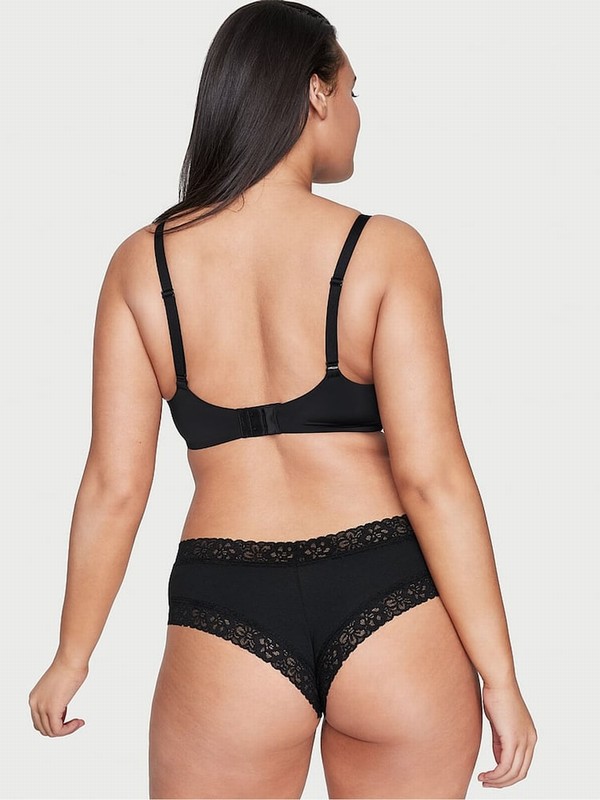 Black Victoria Secret Smooth Non WiLightly Lined Bras | LZQDA2638