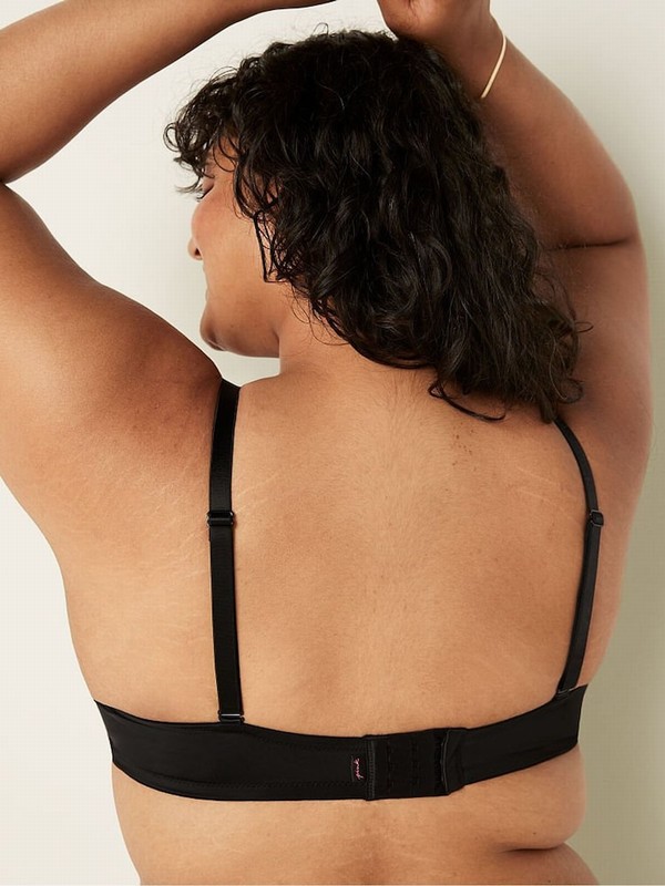 Black Victoria Secret Smooth Super Push Up Bras | BSRCU8694