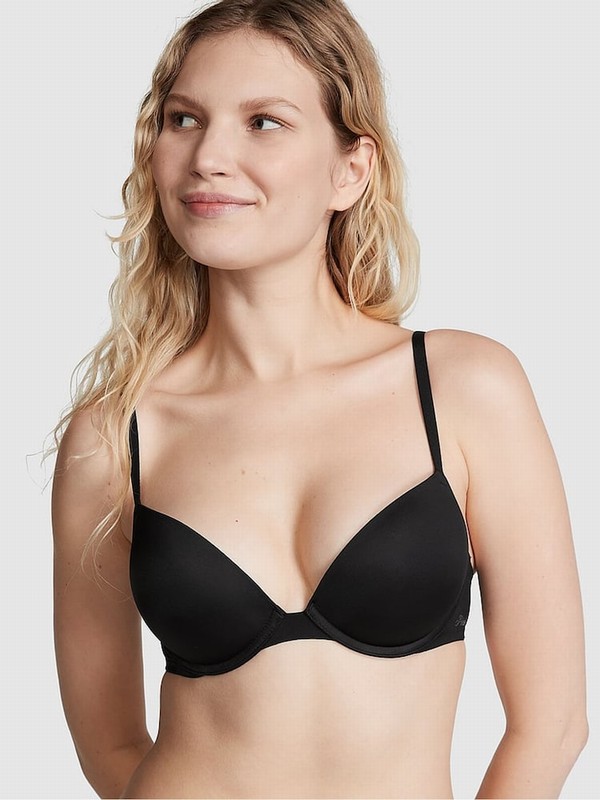 Black Victoria Secret Super Push Up Bras | NBRPK8425
