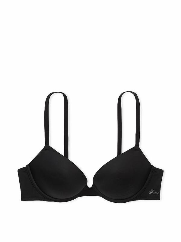 Black Victoria Secret Super Push Up Bras | NBRPK8425