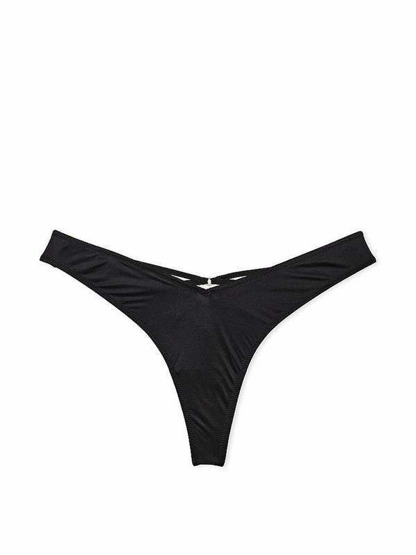 Black Victoria Secret Thong Underwear | AHKGP0632