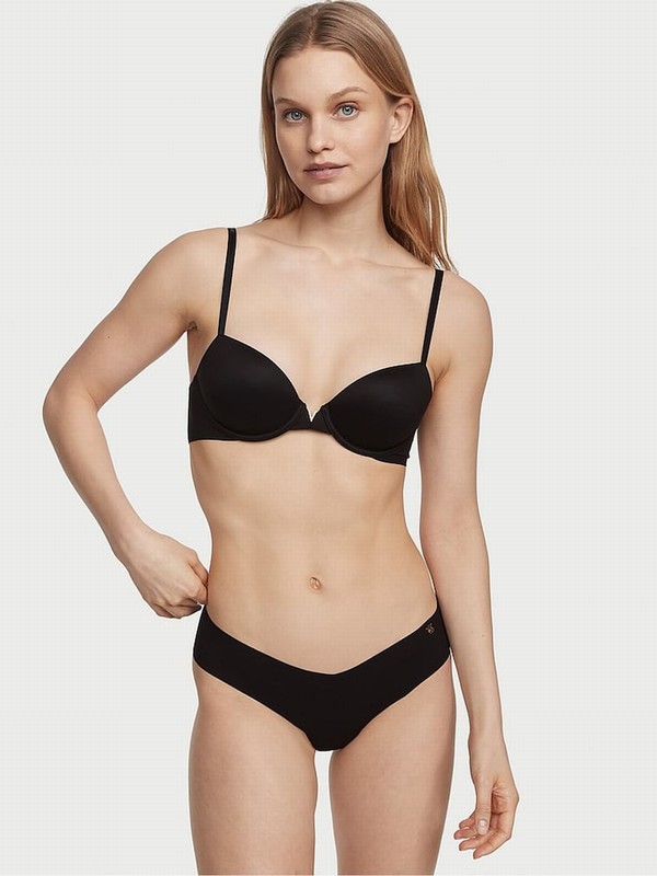 Black Victoria Secret Thong Underwear | RYULT9841