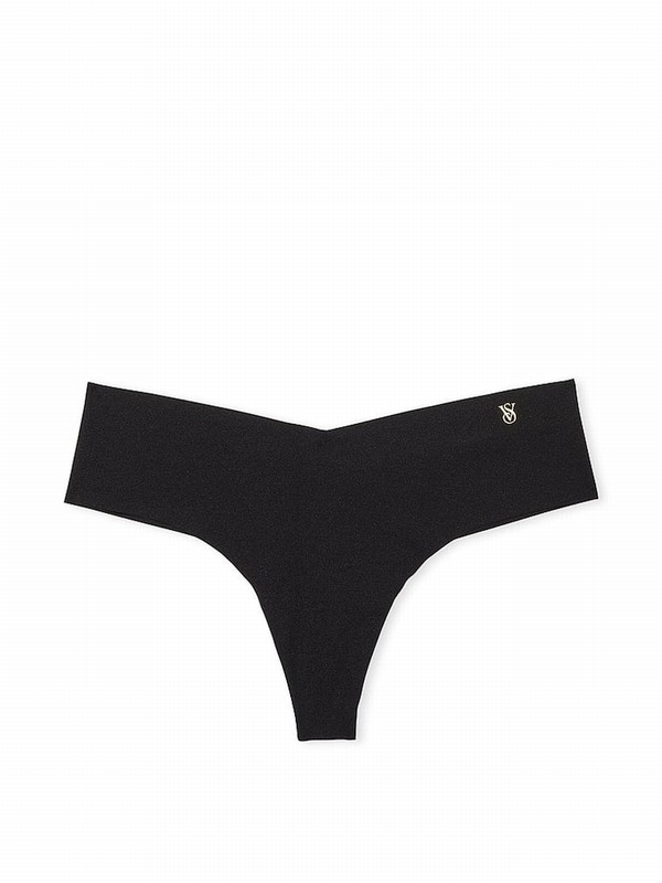 Black Victoria Secret Thong Underwear | RYULT9841