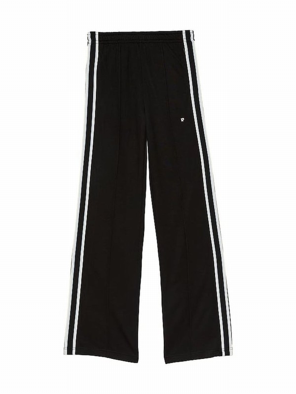 Black Victoria Secret Tracksuit Bottoms Joggers | ETGYU6894
