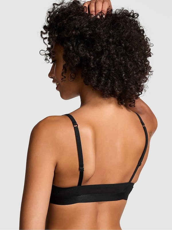 Black Victoria Secret Trianglelette Bras | VSZCE4287