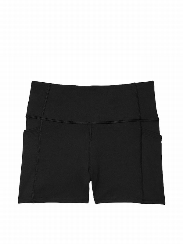 Black Victoria Secret VS Essential 3\'\' Cycling Shorts | PAFID0749