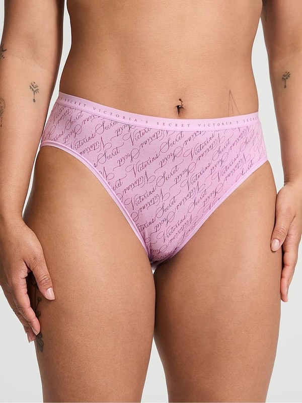 Black / Blue / Navy / Pink Victoria Secret Bikini 5 Pack Lace Trim Underwear | DNEHK6382