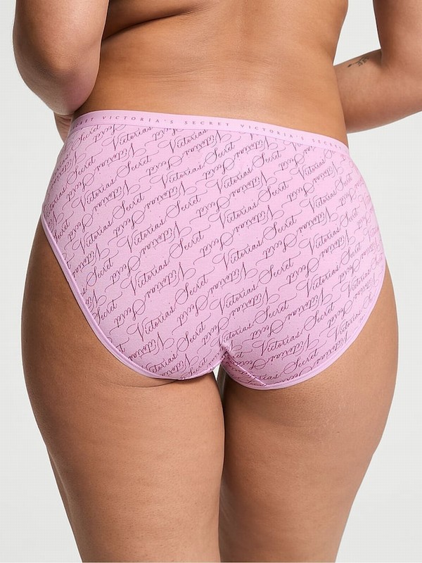 Black / Blue / Navy / Pink Victoria Secret Bikini 5 Pack Lace Trim Underwear | DNEHK6382