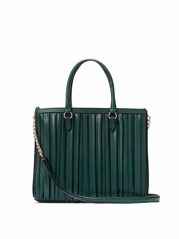 Black / Dark Green Victoria Secret Ivy Crossbody Satchel Crossbody Bags | XGEJK0972