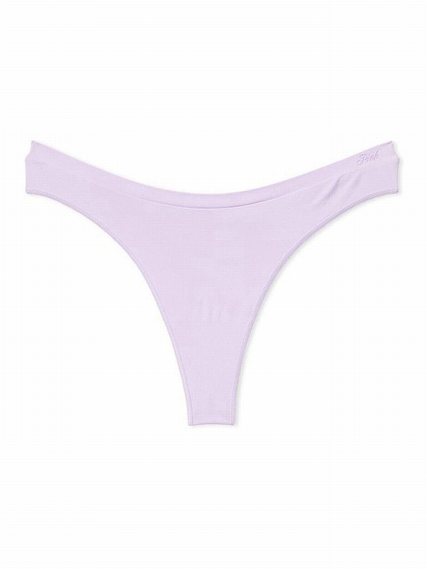 Black / Grey / Beige / Blue / Purple Victoria Secret Thong 5 Pack Underwear | LGVIB3092
