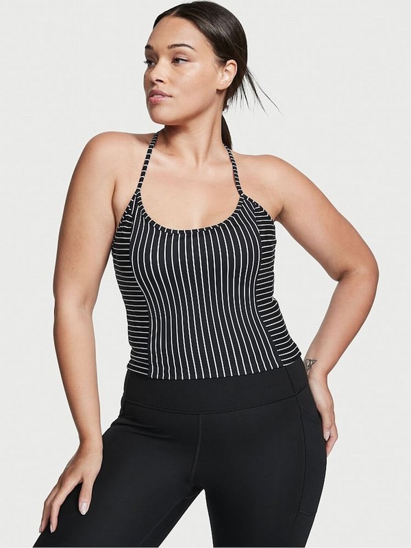 Black / White / Stripes Victoria Secret and Seamless Racerback Tops | VMDZX5260