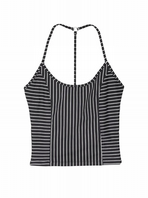 Black / White / Stripes Victoria Secret and Seamless Racerback Tops | VMDZX5260