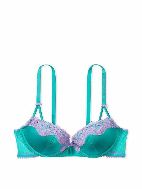 Blue Victoria Secret Capri Sea Balcony Bras | ENGHK1732