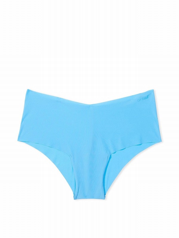 Blue Victoria Secret Castaway Rib Cheeky Underwear | COPYQ8019