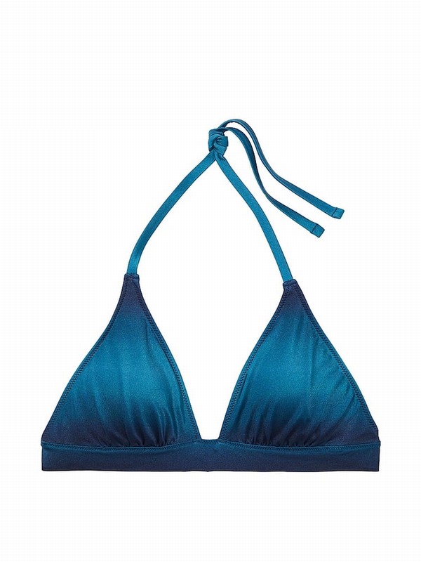 Blue Victoria Secret Ombre Non WiSwim Bikini Top | DSWMR0921