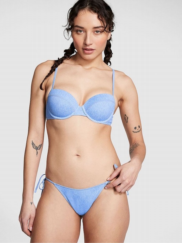 Blue Victoria Secret Push Up Bikini Top | CBFVI8072
