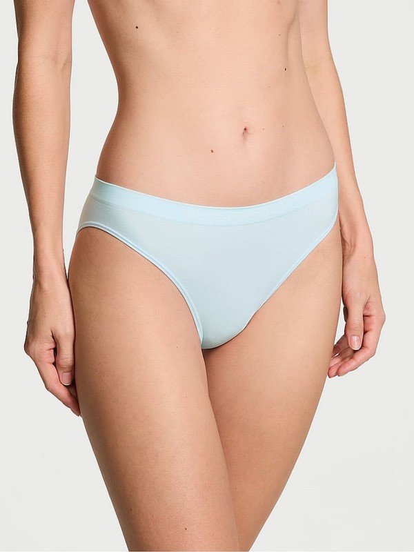 Blue Victoria Secret Soft Sky Bikini Underwear | HGCWQ3067