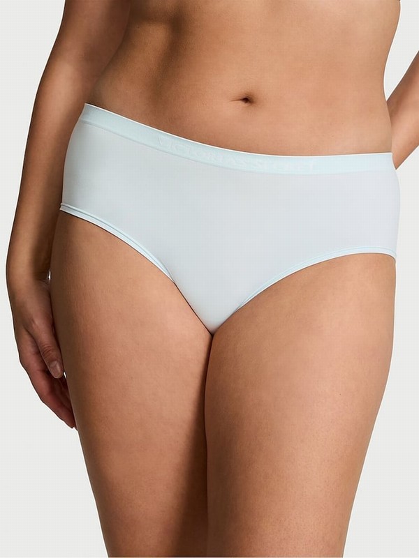 Blue Victoria Secret Soft Sky Hipster Underwear | QWFNE3915