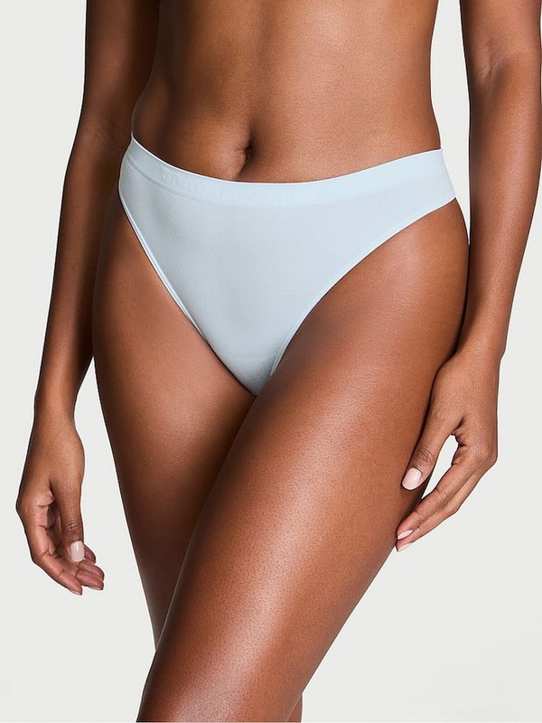Blue Victoria Secret Soft Sky Thong Underwear | XLCTJ0815