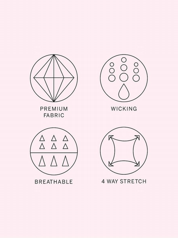 Blue / Light Victoria Secret Velvet Morning 7/8 Length VS Elevate Compression Leggings | FOXRB5207