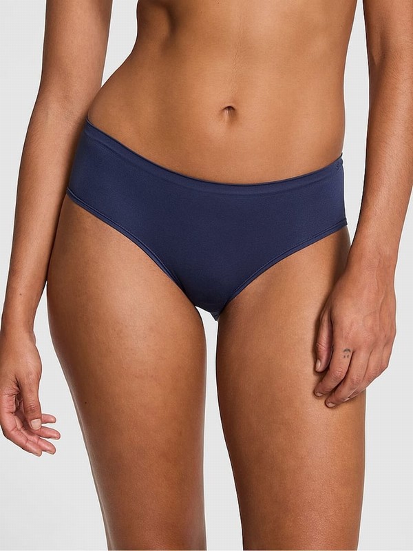 Blue / Navy Victoria Secret Midnight Hipster Underwear | WTBUI7015