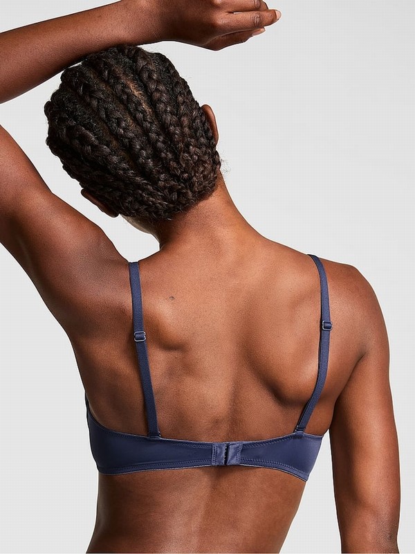 Blue / Navy Victoria Secret Midnight T Shirt Bras | LRPMY0384