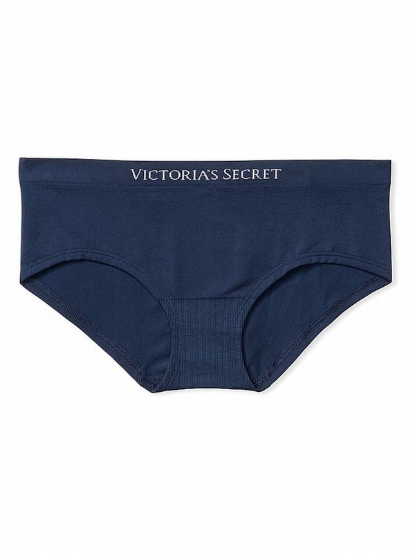 Blue / Navy Victoria Secret Noir Hipster Underwear | SRVEZ6925