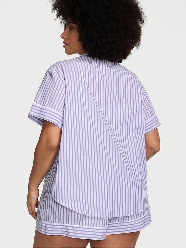 Blue / Stripes Victoria Secret Cotton Nightwear | NOXFZ2064