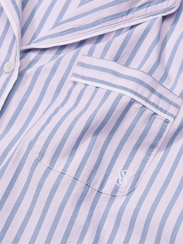 Blue / Stripes Victoria Secret Cotton Nightwear | NOXFZ2064