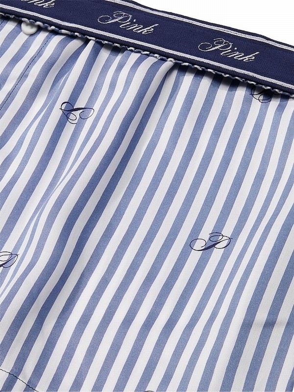 Blue / Stripes Victoria Secret Heritage TENCEL™ Nightwear | QPRKB6429