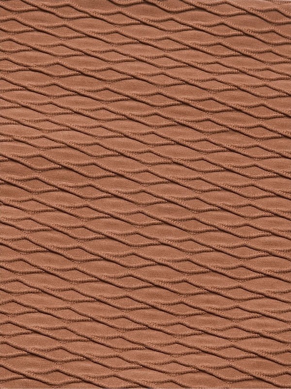 Brown Victoria Secret Caramel Fishnet Strapless Bikini Top | UWMKT4082