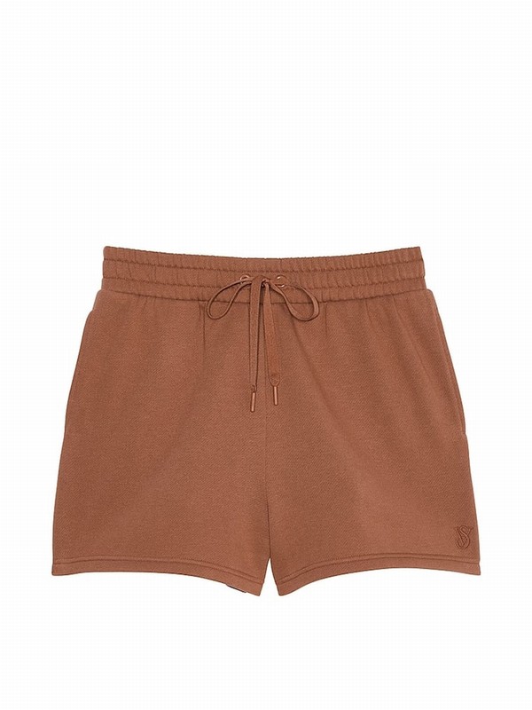Brown Victoria Secret Caramel Forever Shorts | URAVM5093
