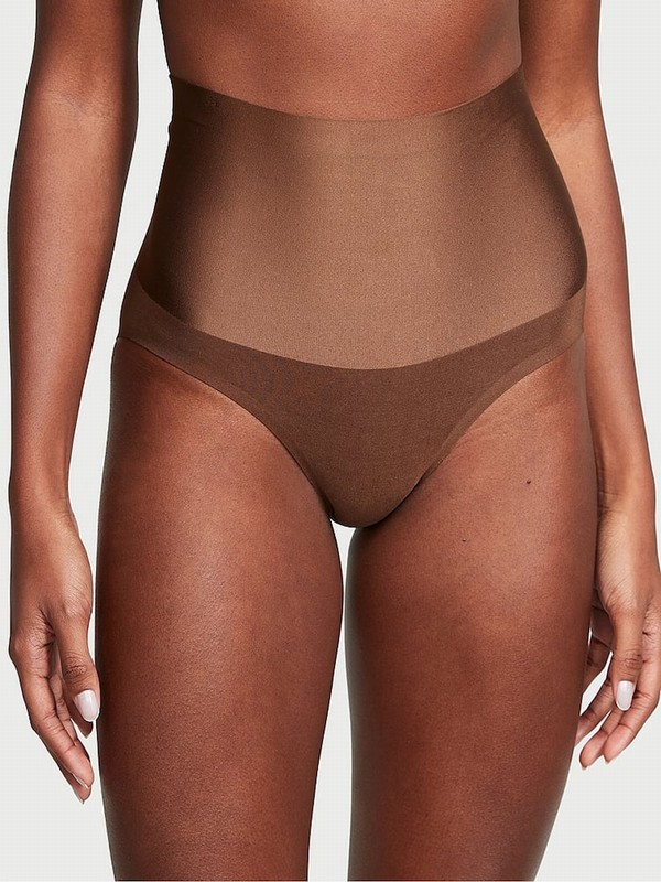 Brown Victoria Secret Ganache Smooth Brief Shaping Lingerie | LQBHR4908
