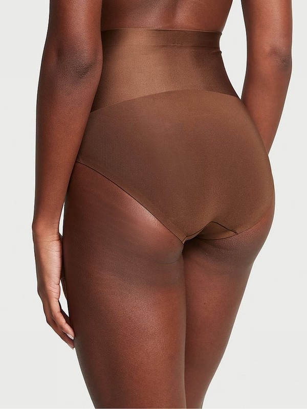 Brown Victoria Secret Ganache Smooth Brief Shaping Lingerie | LQBHR4908