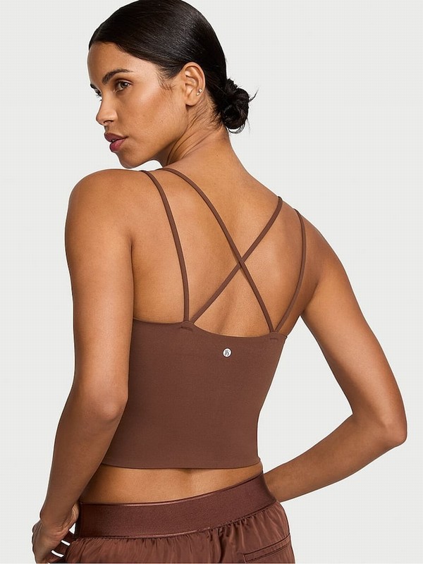 Brown Victoria Secret Ganache VS Elevate Corset Tops | TKAUQ5716