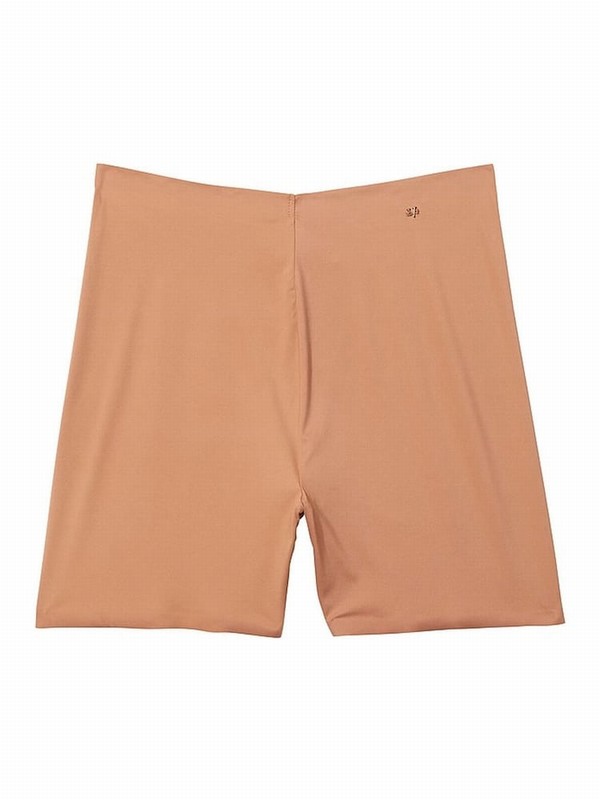 Brown Victoria Secret Toffee BODYWEAR By Victoria with FeatherSoft™ Innovation Bike Shorts | GSNEH2495
