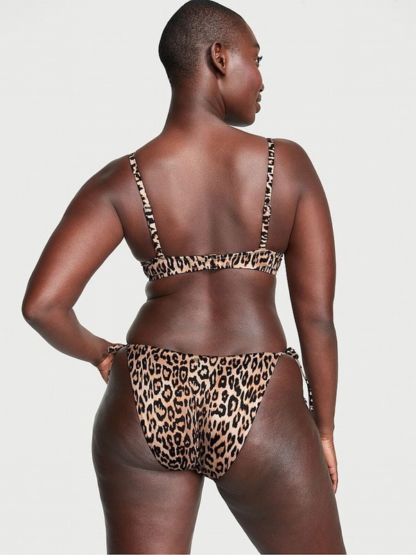 Brown / Leopard Victoria Secret Brief Bikini Bottom | KJDAB7568
